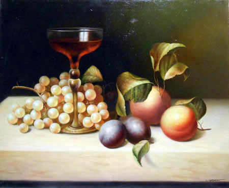 1372-T2 | 50cm x 61cm | fruits et jus 